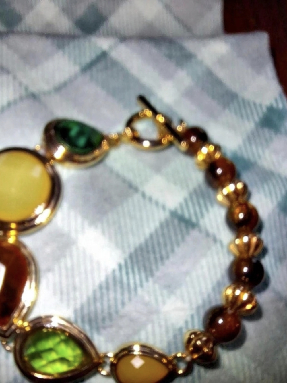 Multicolor Statement Bracelet - Picture 2 of 3